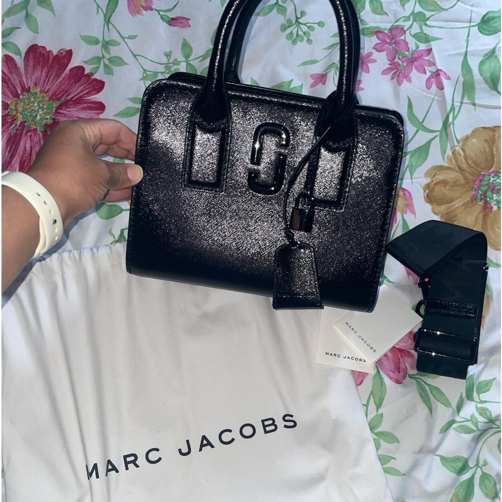 Marc Jacobs All Black Satchel Bag